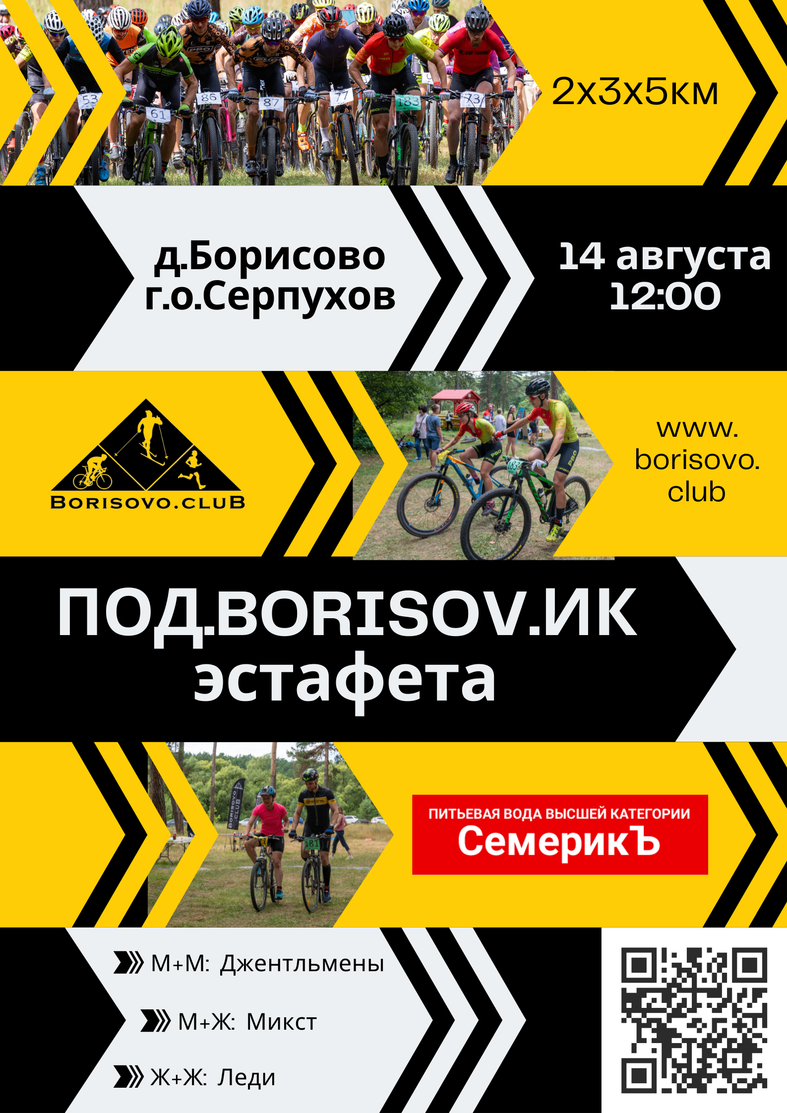Велогонка ПОД.BORISOV.ИК эстафета