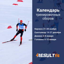 Лыжные сборы от Академии ResultFit: Сыктывкар 19-27 декабря