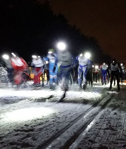 Ночная лыжная гонка "Самопреодоление"