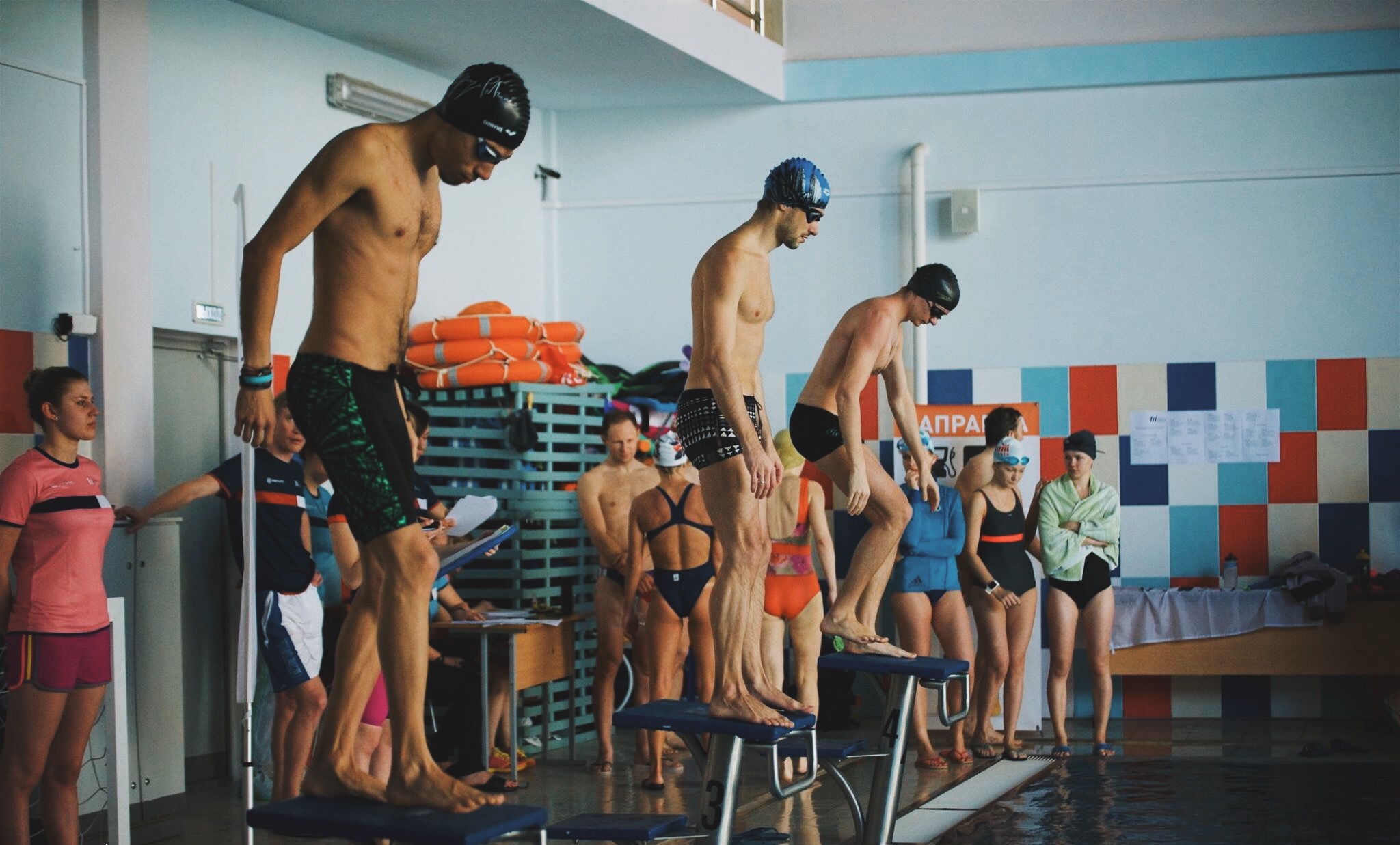 Весенние старты по плаванию