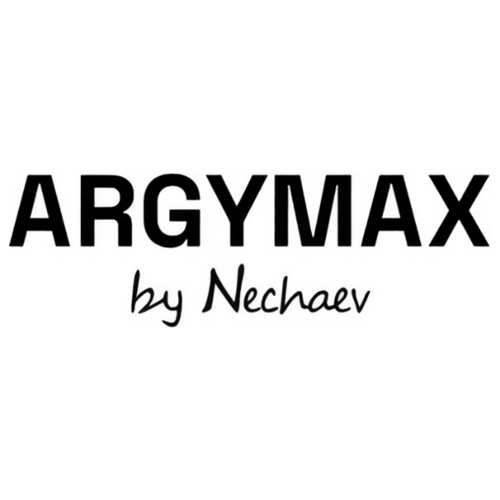 Логотип: ARGYMAX by Nechaev — косметика для ухода за полостью рта с натуральными активными компонентами. Эффективное и бережное ежедневное очищение и уход за эмалью