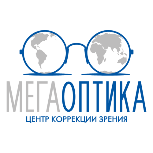 Логотип: Мега Оптика центр коррекции зрения