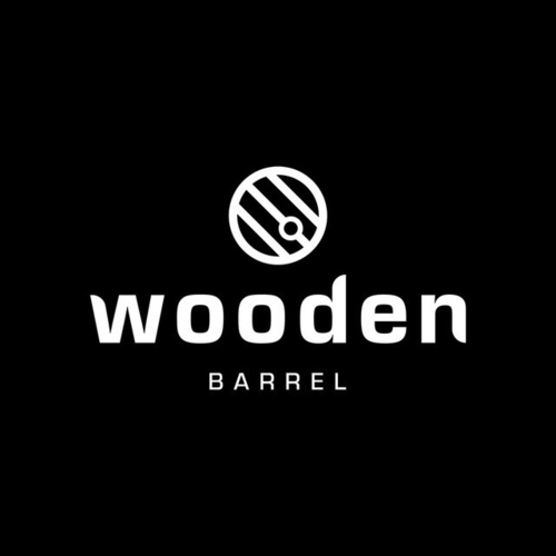 Логотип: WOODEN BARREL — современная крафтовая пивоварня из Волжского. Честное и вкусное пиво с характером, созданное без компромиссов в качестве
