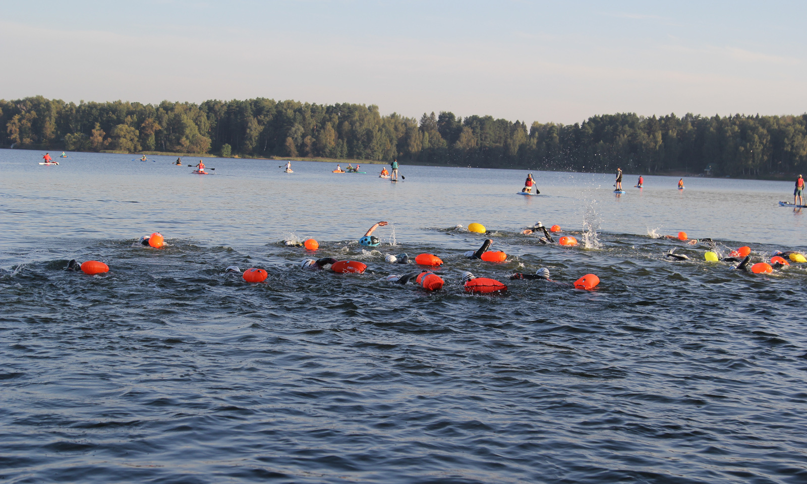 Марафонский заплыв на 10 км "Большая вода"