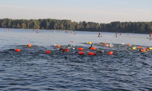 Марафонский заплыв на 10 км "Большая вода"